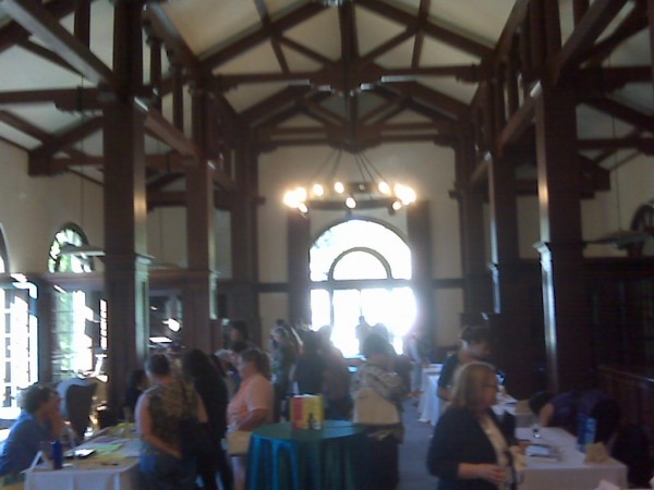 Mills Alumnae Writers' Salon inside Carnegie Hall on campus