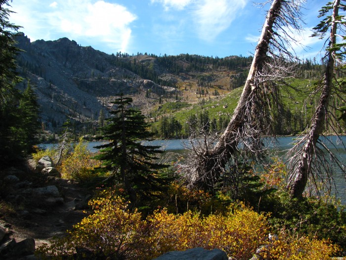 One of many lakes on the Round Lake Loop